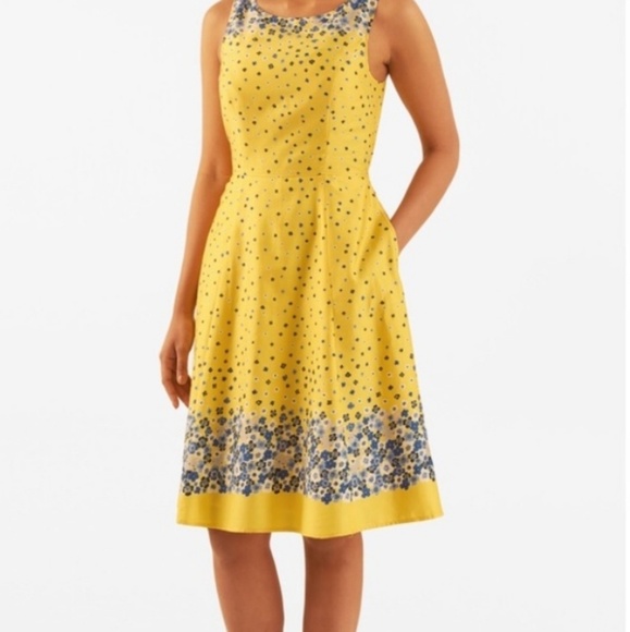 NWOT! eshakti Graduated Floral Print Dress - Picture 1 of 8